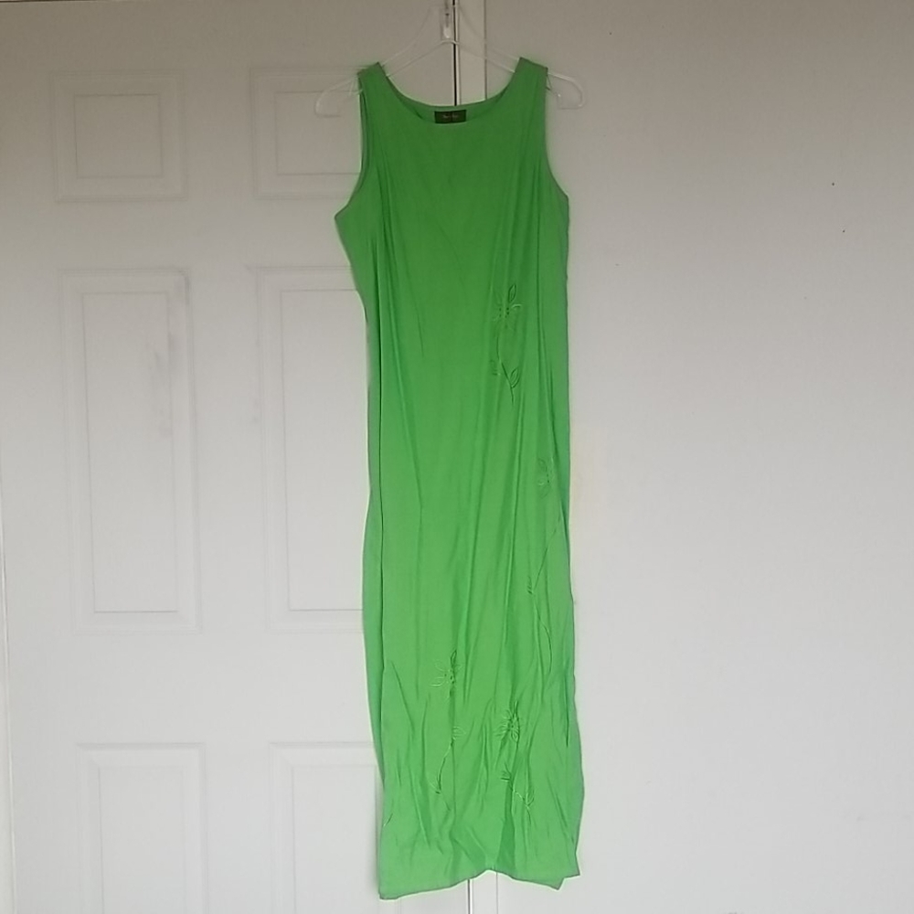 🔥 2/$15 Summer Green Maxi Dress